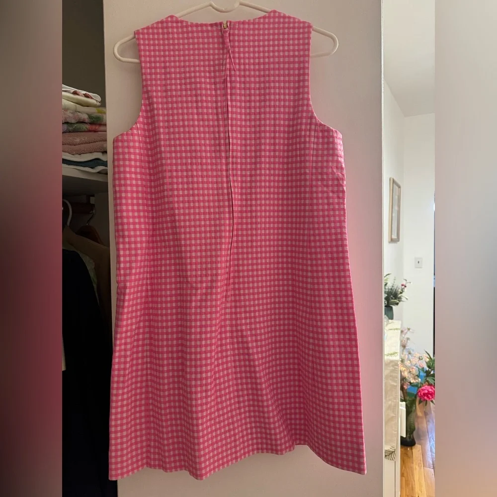 Lilly Pulitzer Edita Stretch Shift Dress Sunkissed Pink New - Picture 3 of 4